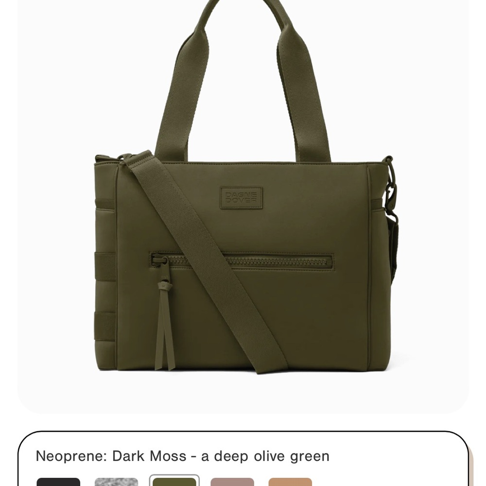 Dagne Dover Olive Green Baby Bag